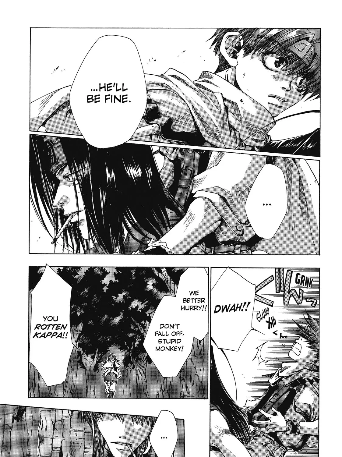 Read Saiyuki chapter 21 image 42 on Lezhin