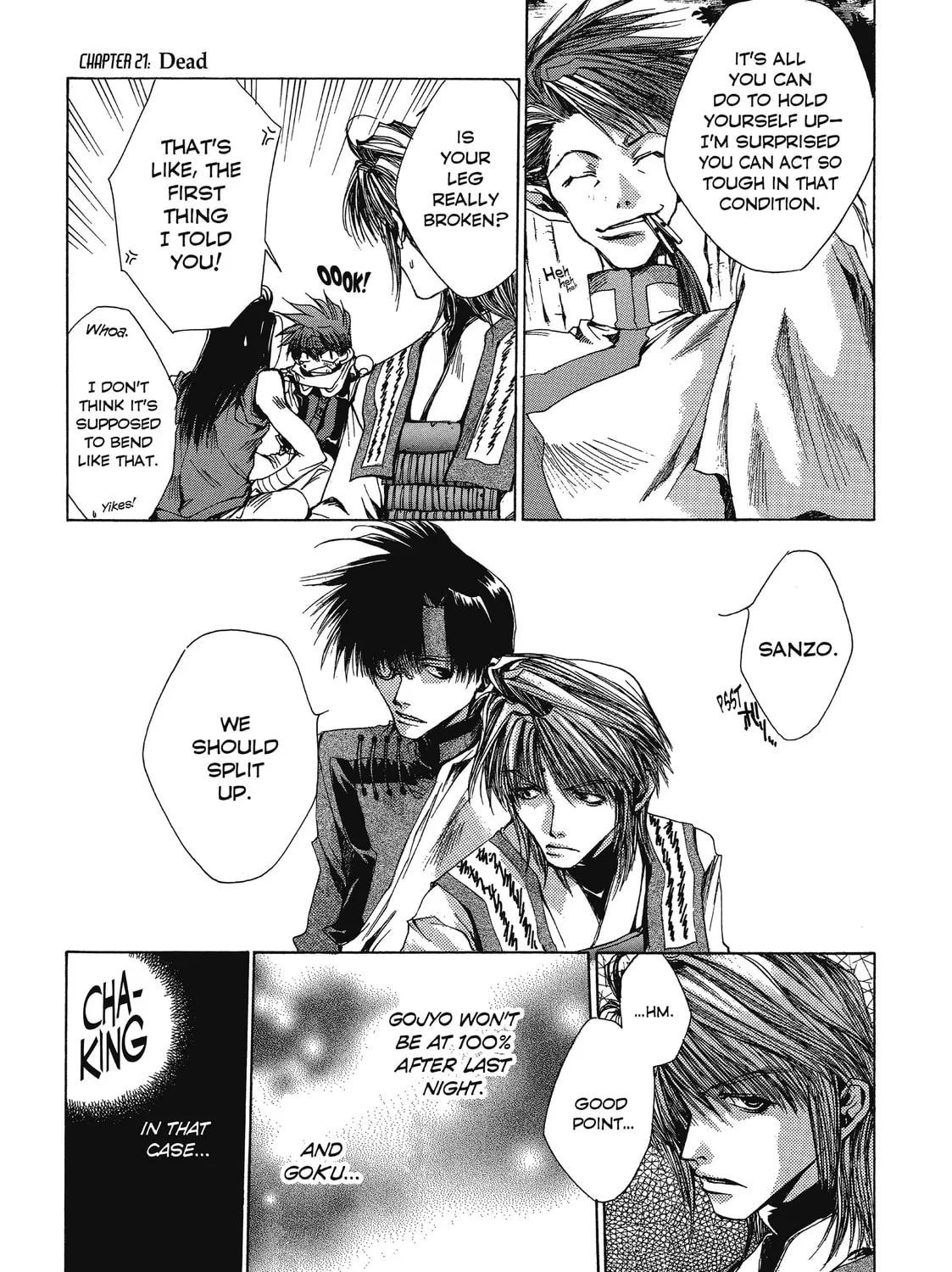 Read Saiyuki chapter 21 image 8 on Lezhin