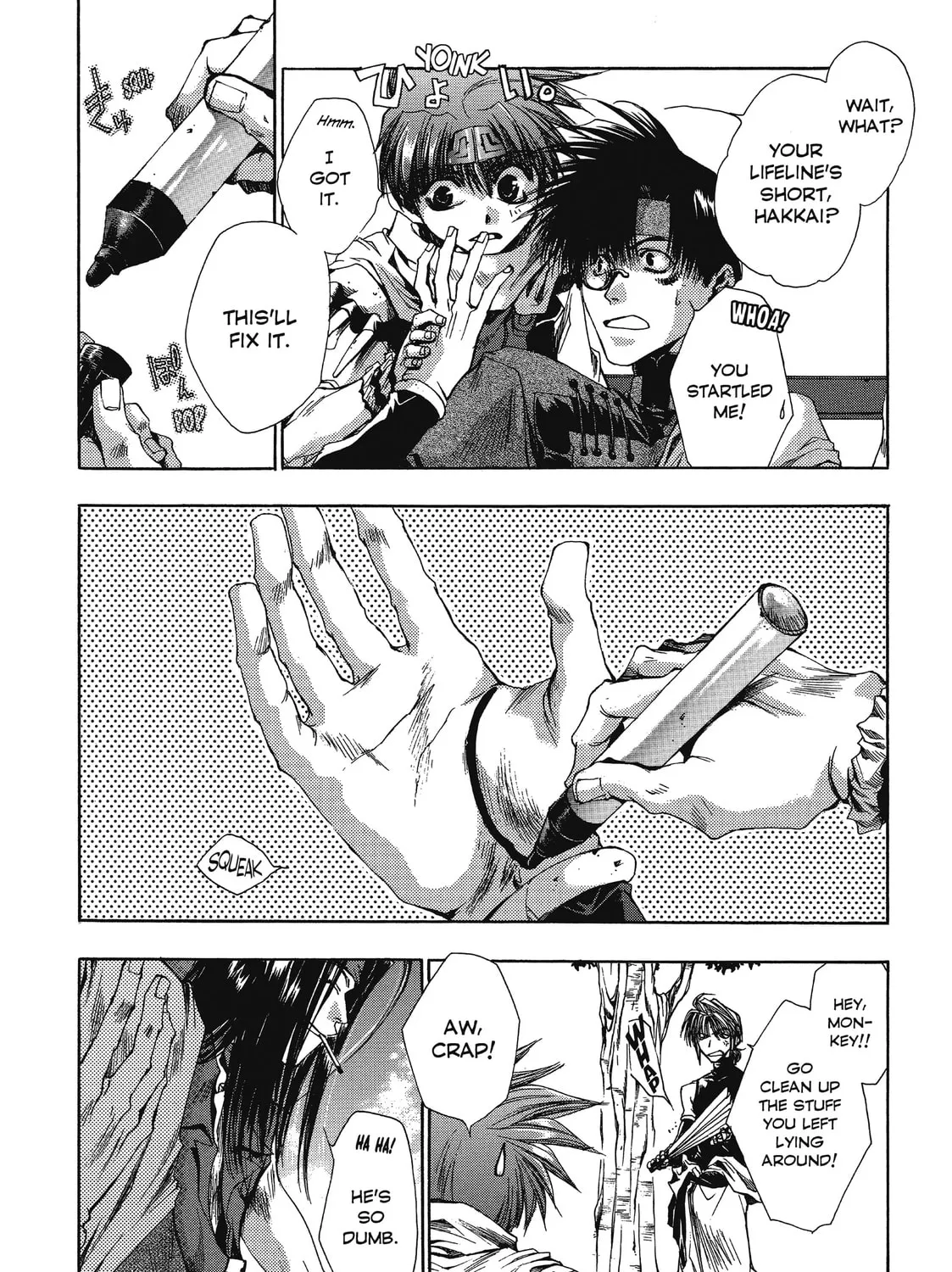 Read Saiyuki chapter 22 image 60 on Lezhin