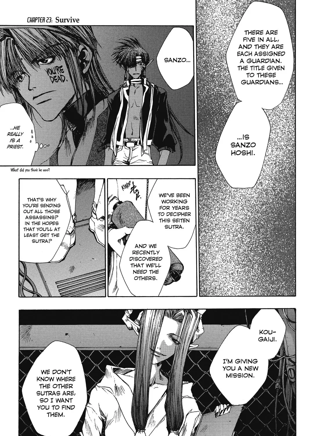 Read Saiyuki chapter 23 image 12 on Lezhin