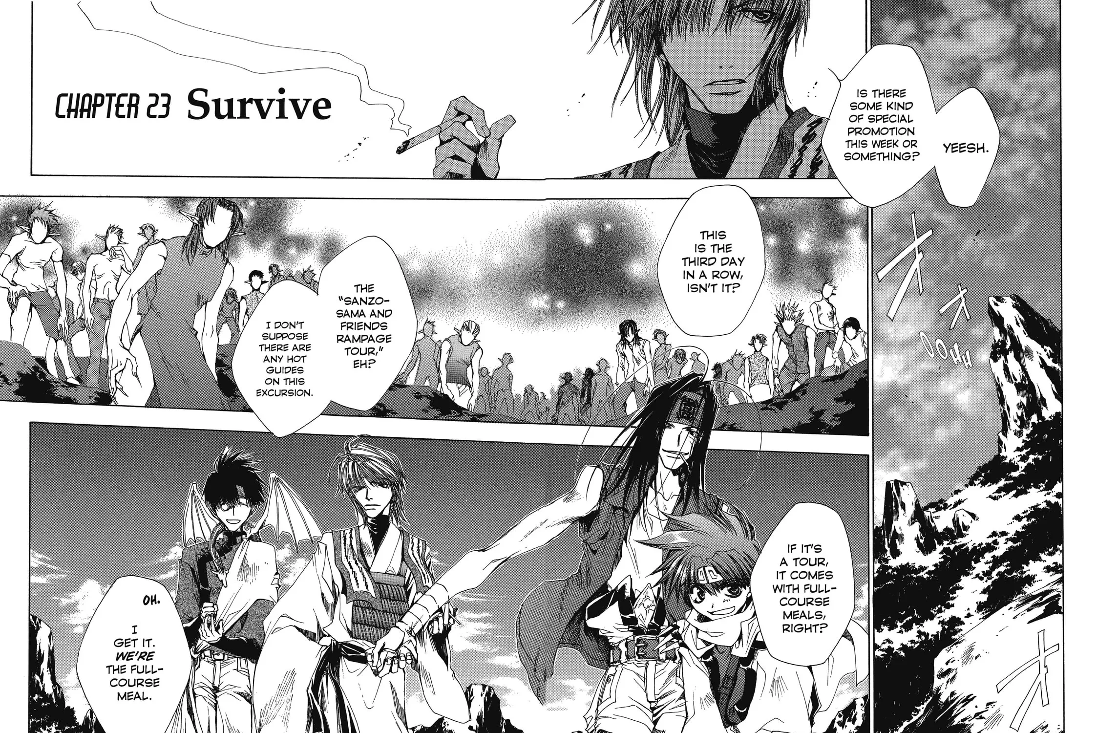 Read Saiyuki chapter 23 image 2 on Lezhin