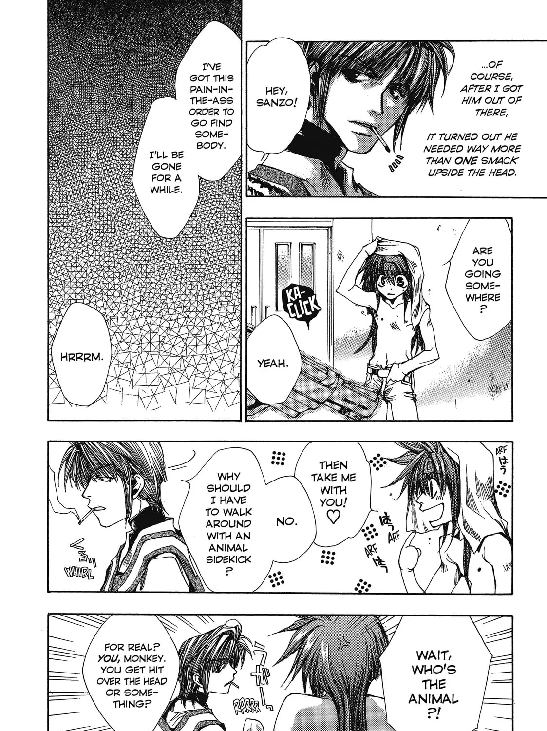 Read Saiyuki chapter 24 image 30 on Lezhin