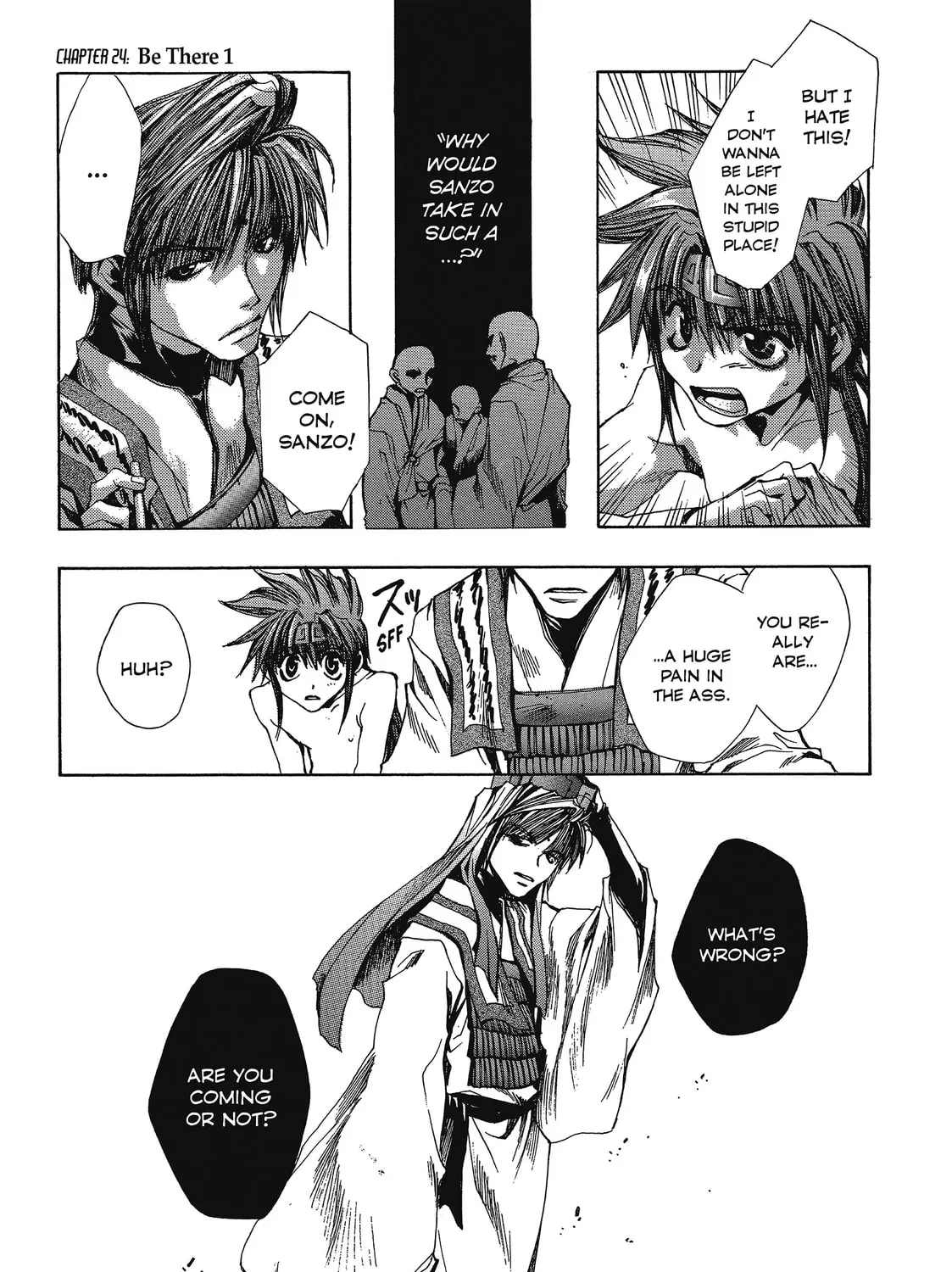 Read Saiyuki chapter 24 image 32 on Lezhin