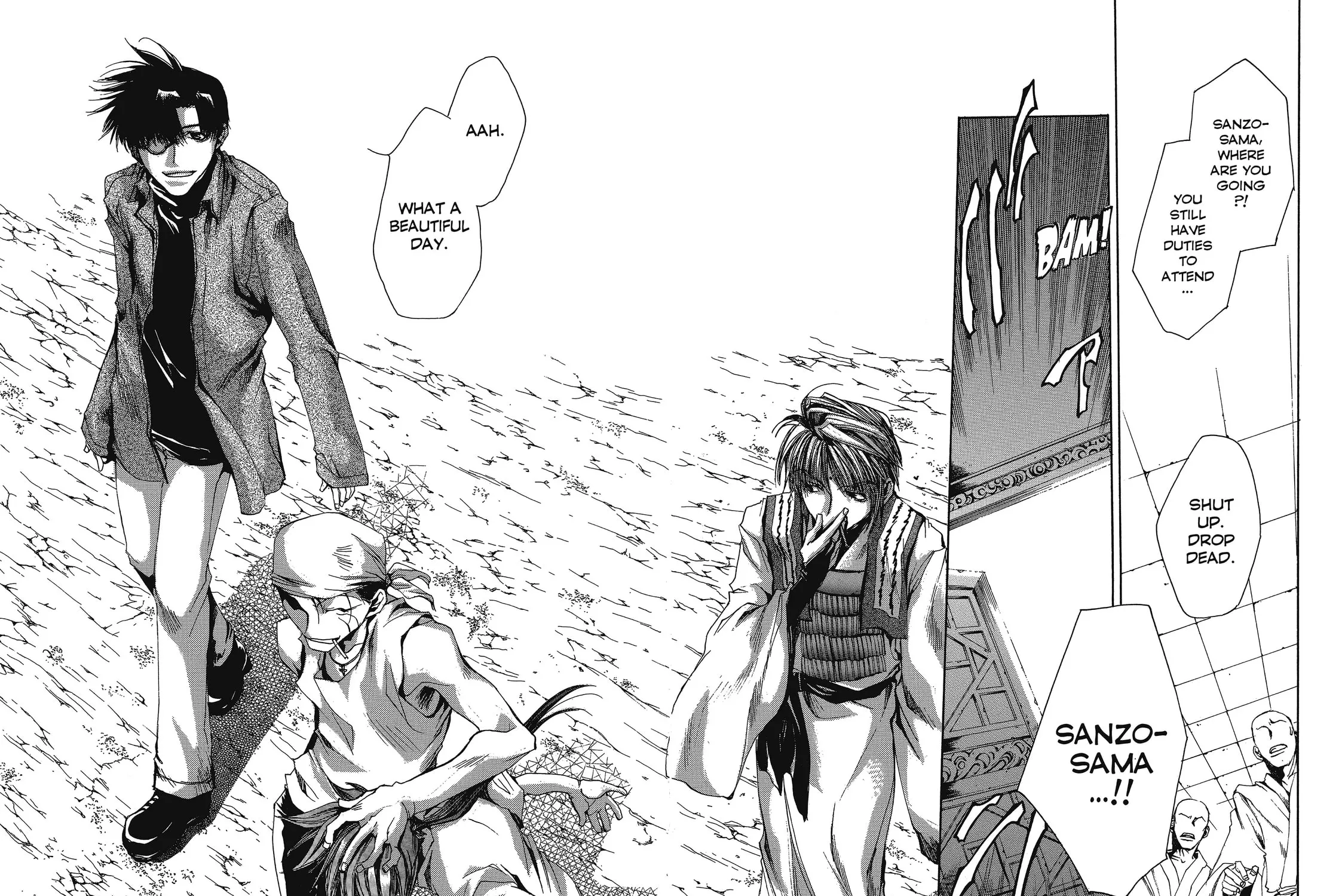 Read Saiyuki chapter 27 image 32 on Lezhin