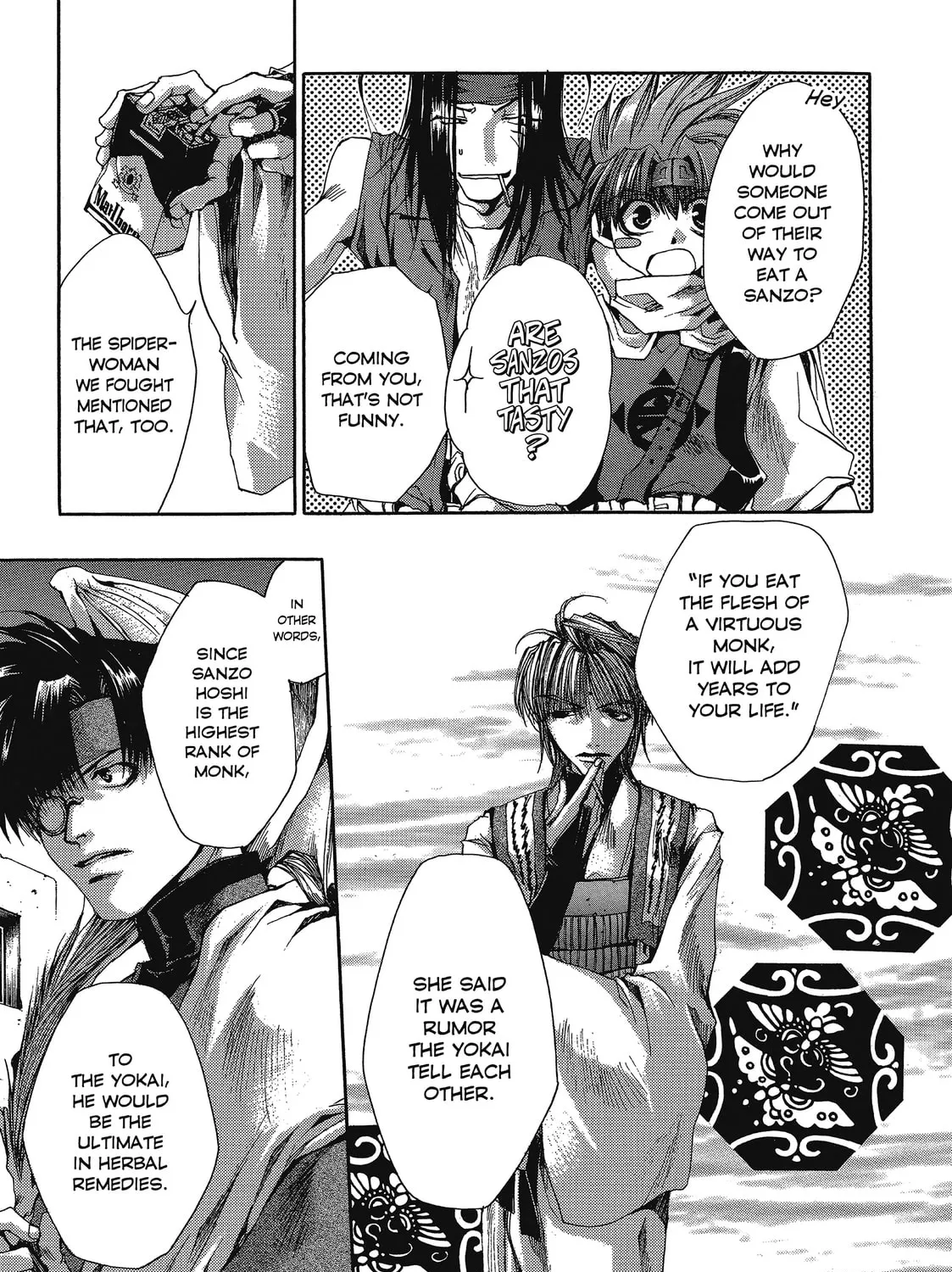 Read Saiyuki chapter 28 image 18 on Lezhin