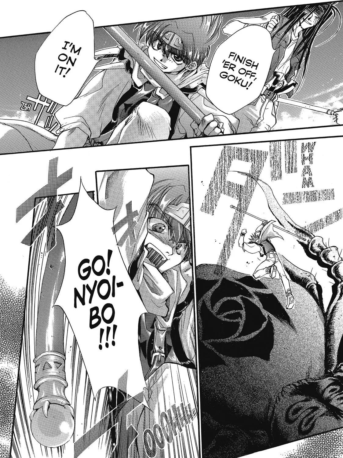 Read Saiyuki chapter 3 image 38 on Lezhin