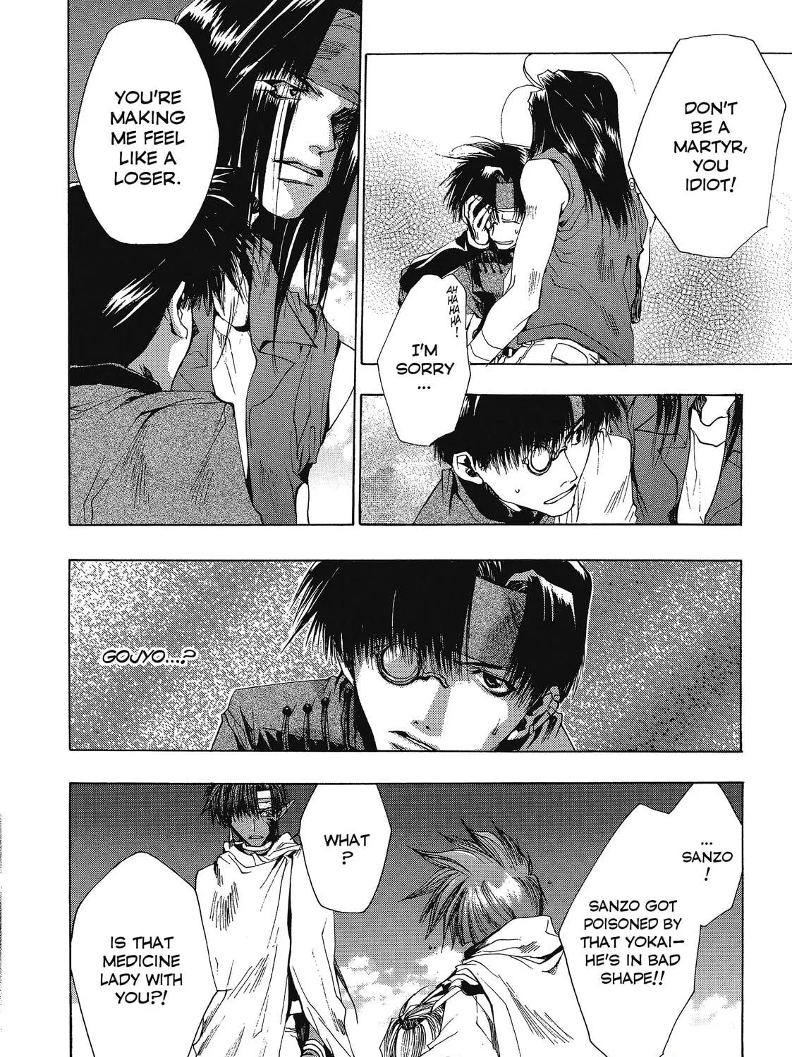 Read Saiyuki chapter 30 image 40 on Lezhin