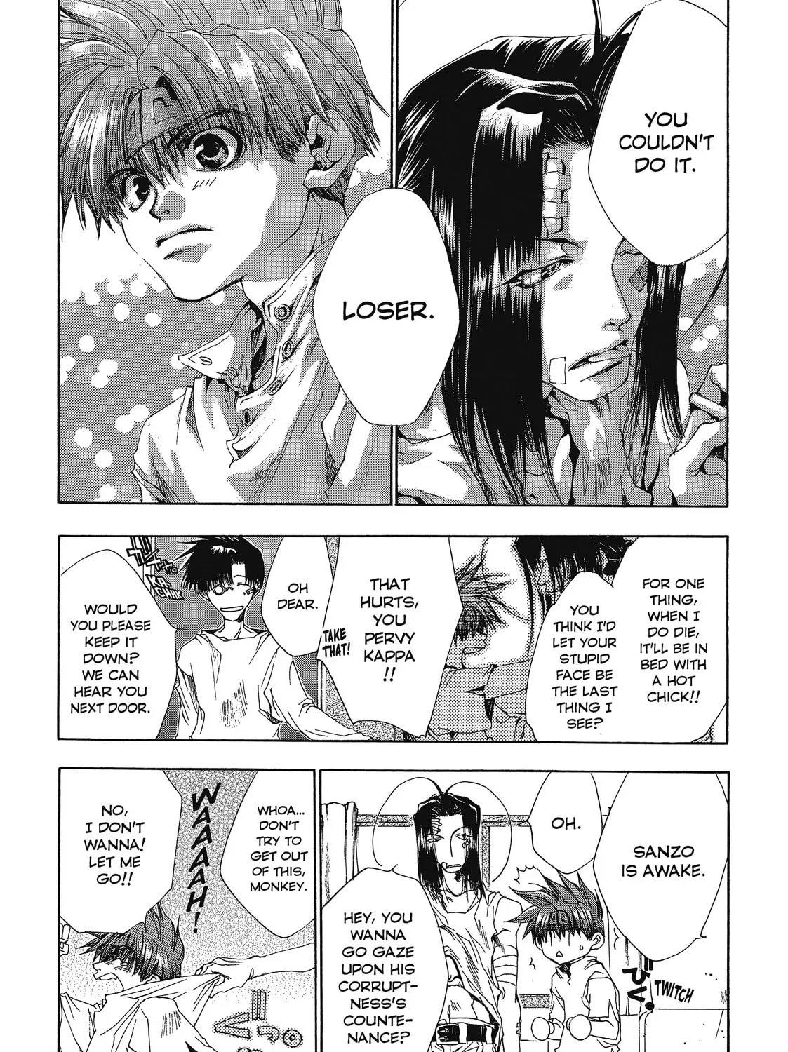 Read Saiyuki chapter 34 image 30 on Lezhin