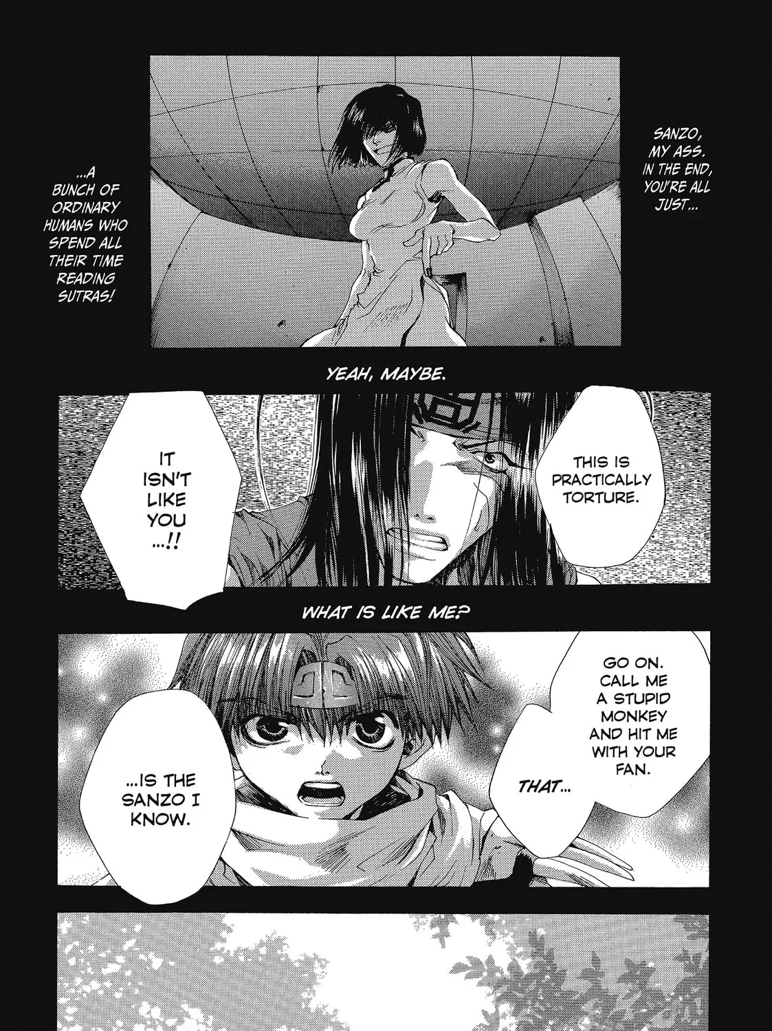 Read Saiyuki chapter 34 image 6 on Lezhin