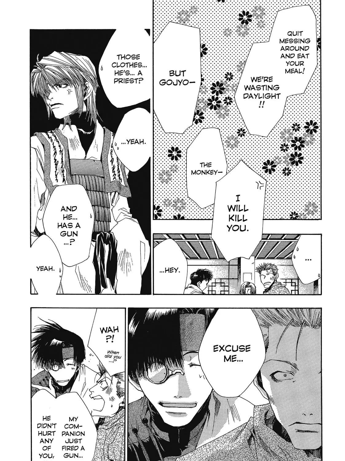 Read Saiyuki chapter 35 image 8 on Lezhin