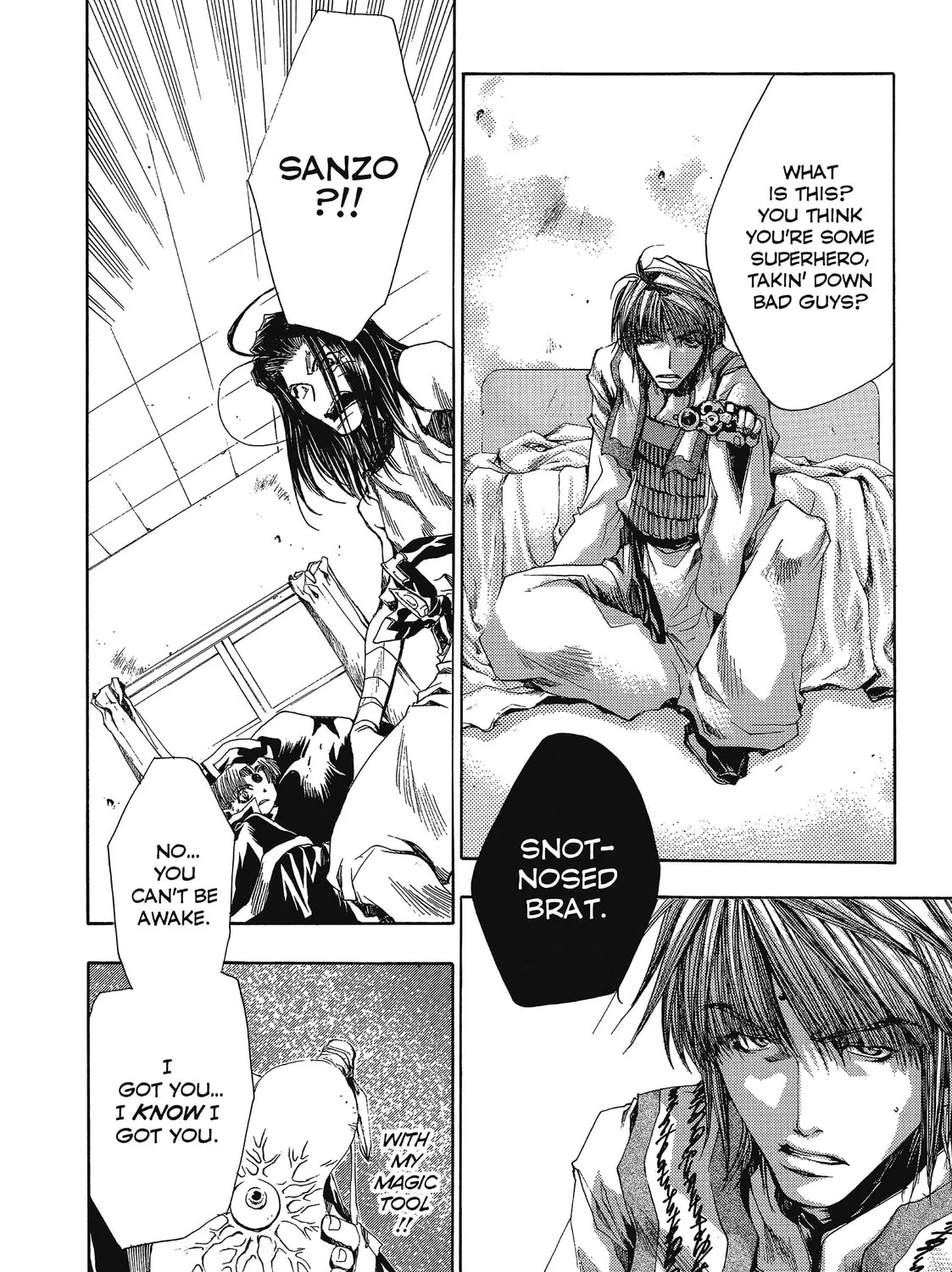 Read Saiyuki chapter 37 image 18 on Lezhin