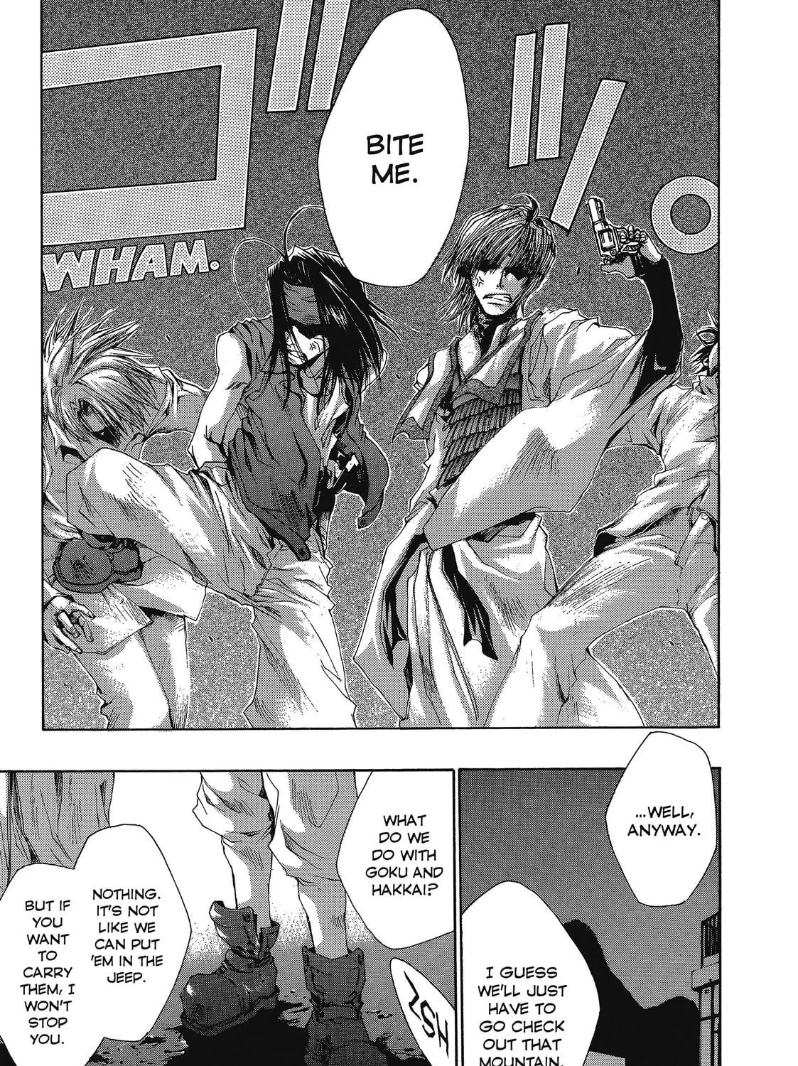 Read Saiyuki chapter 37 image 70 on Lezhin