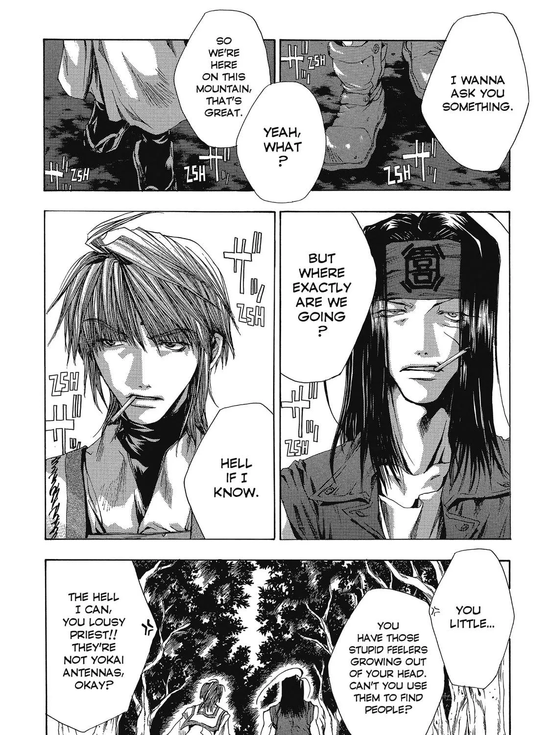 Read Saiyuki chapter 38 image 4 on Lezhin