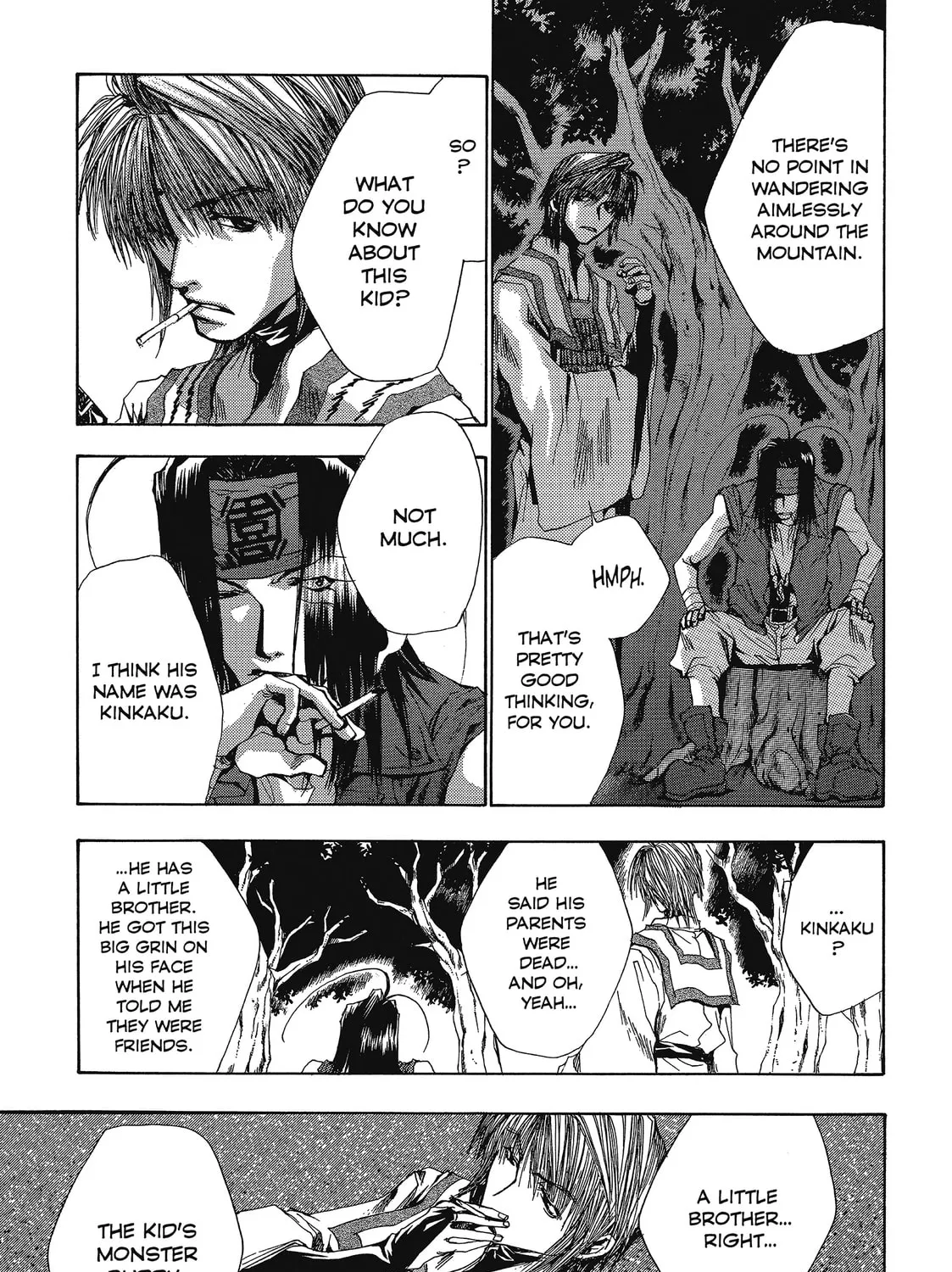 Read Saiyuki chapter 38 image 8 on Lezhin