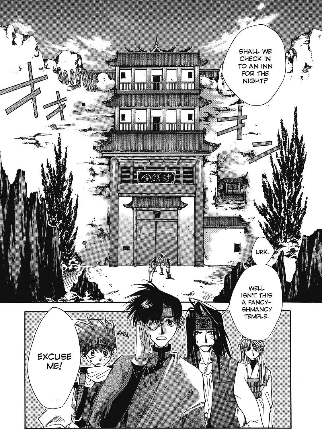 Read Saiyuki chapter 4 image 4 on Lezhin