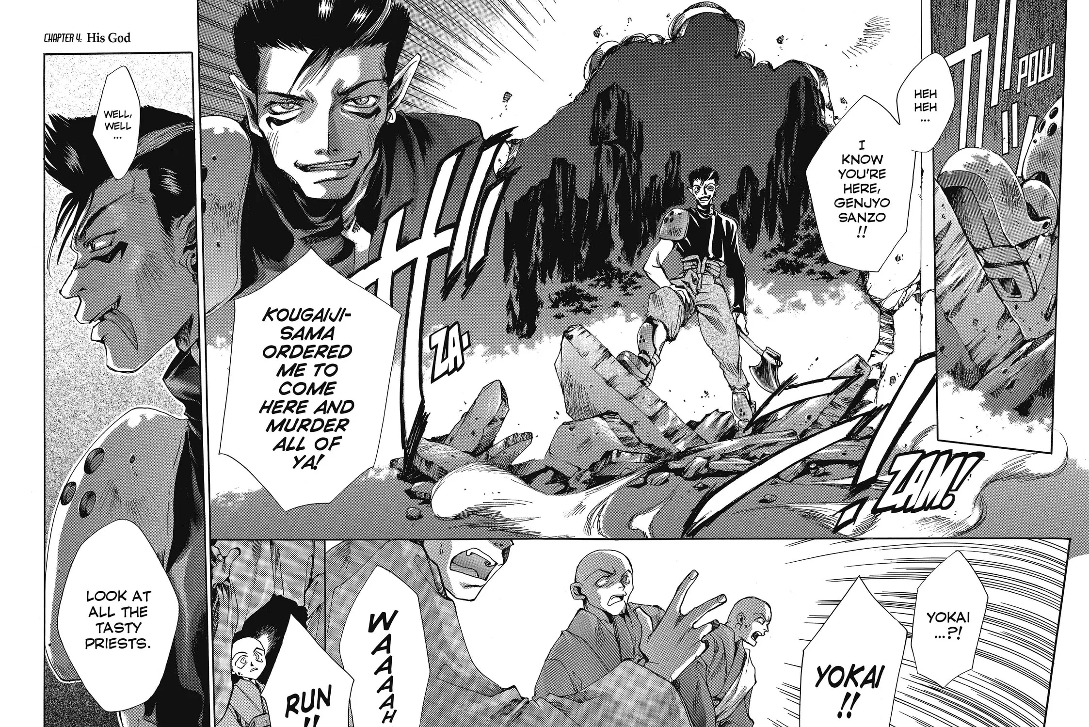 Read Saiyuki chapter 4 image 42 on Lezhin
