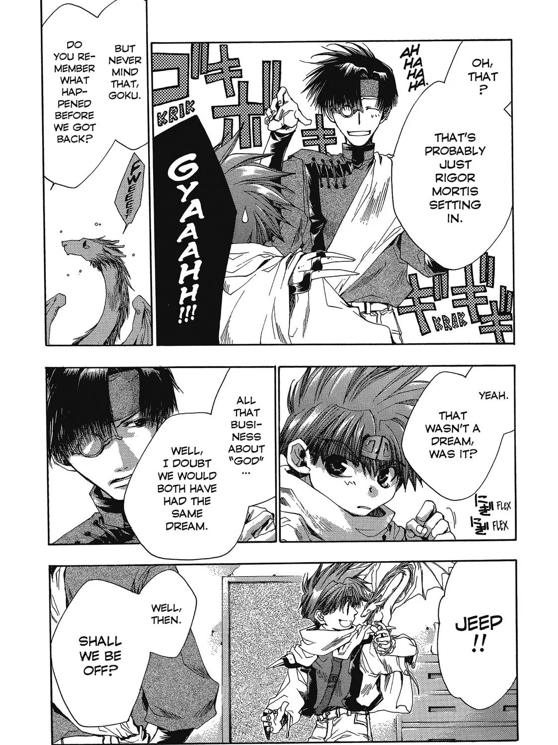 Read Saiyuki chapter 41 image 8 on Lezhin