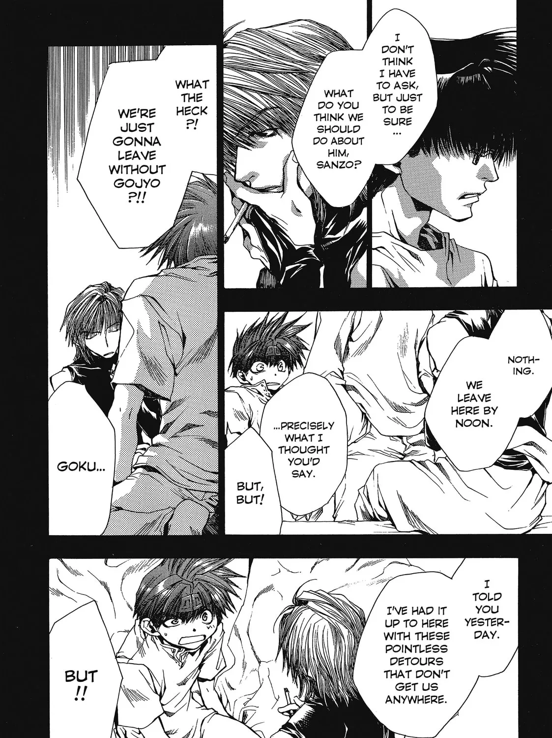Read Saiyuki chapter 43 image 12 on Lezhin