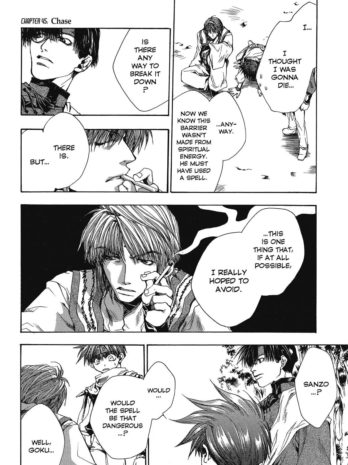 Read Saiyuki chapter 45 image 16 on Lezhin