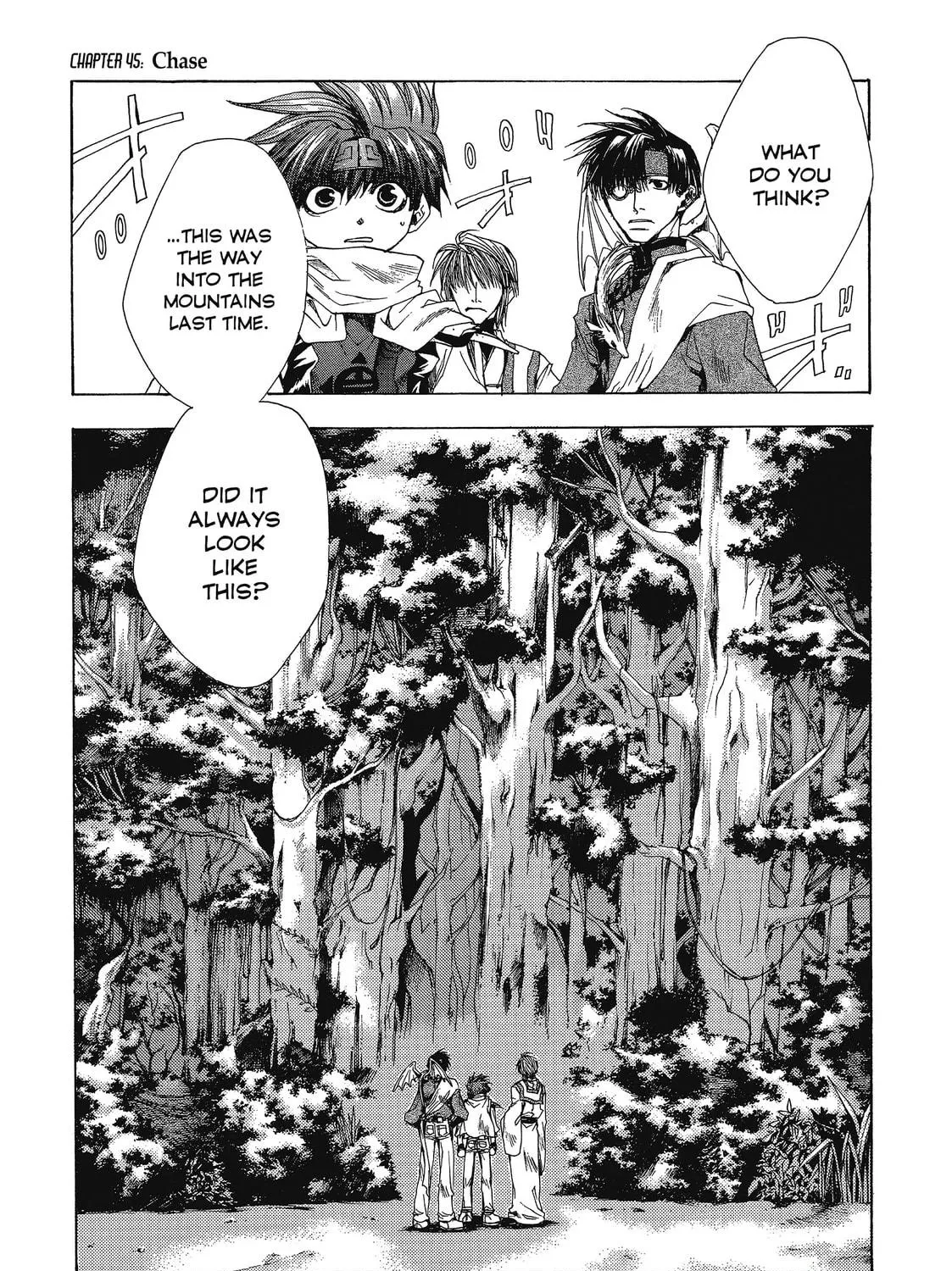 Read Saiyuki chapter 45 image 4 on Lezhin