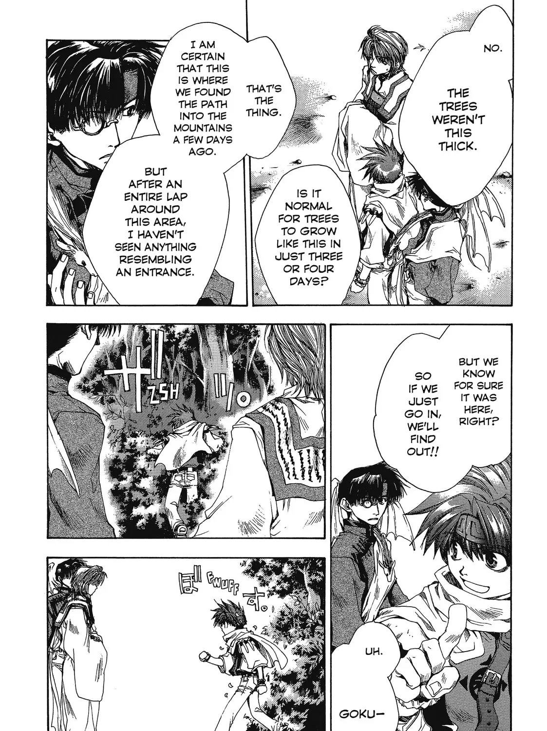Read Saiyuki chapter 45 image 6 on Lezhin