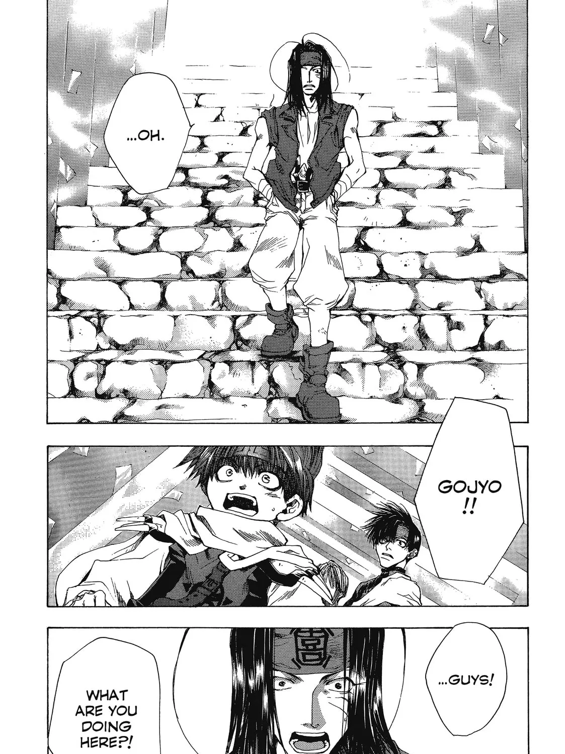 Read Saiyuki chapter 47 image 8 on Lezhin
