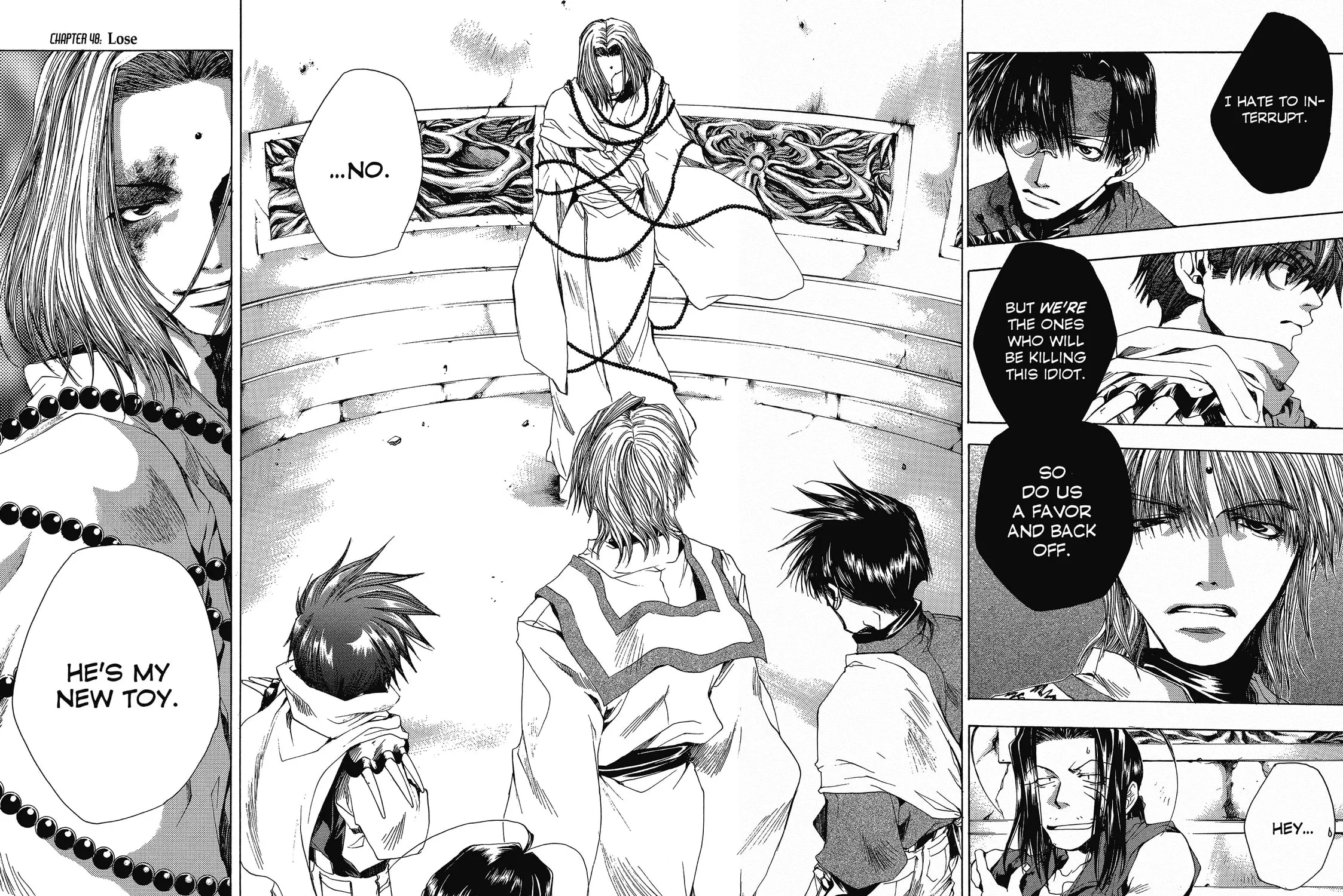 Read Saiyuki chapter 48 image 2 on Lezhin