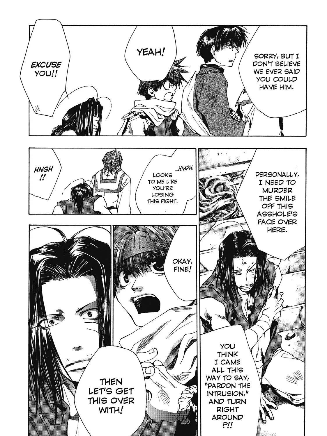 Read Saiyuki chapter 48 image 4 on Lezhin