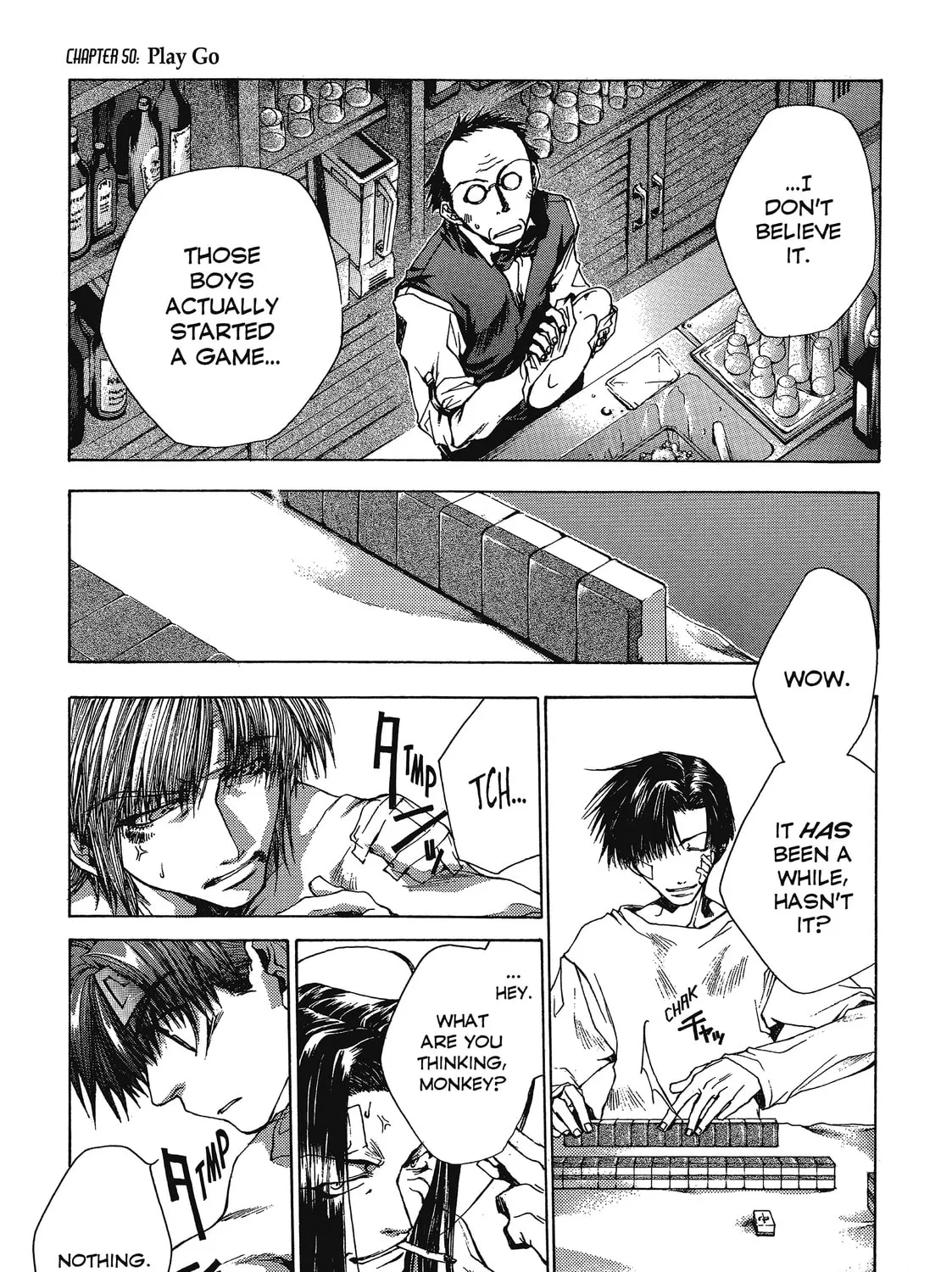 Read Saiyuki chapter 50 image 30 on Lezhin