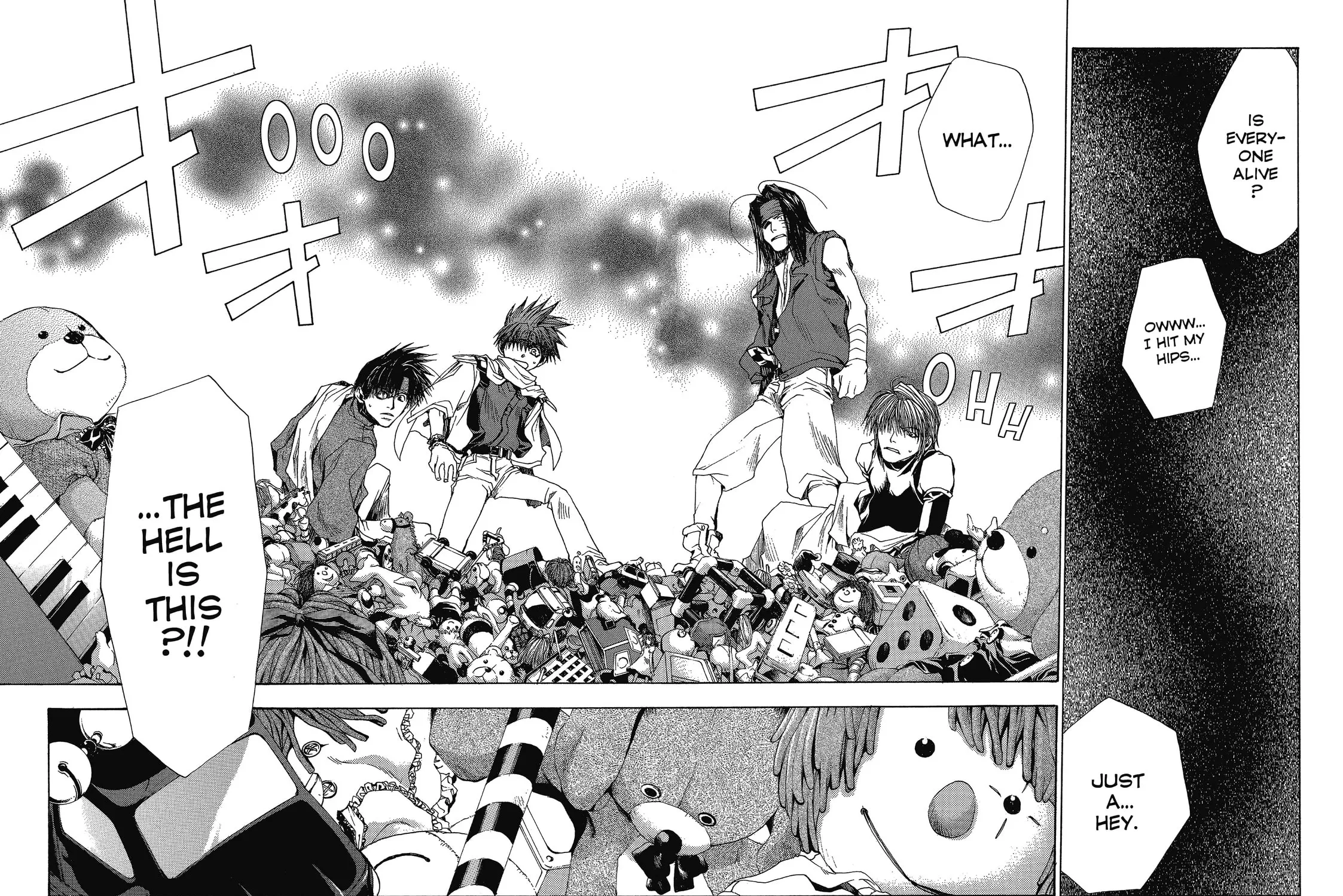 Read Saiyuki chapter 53 image 18 on Lezhin