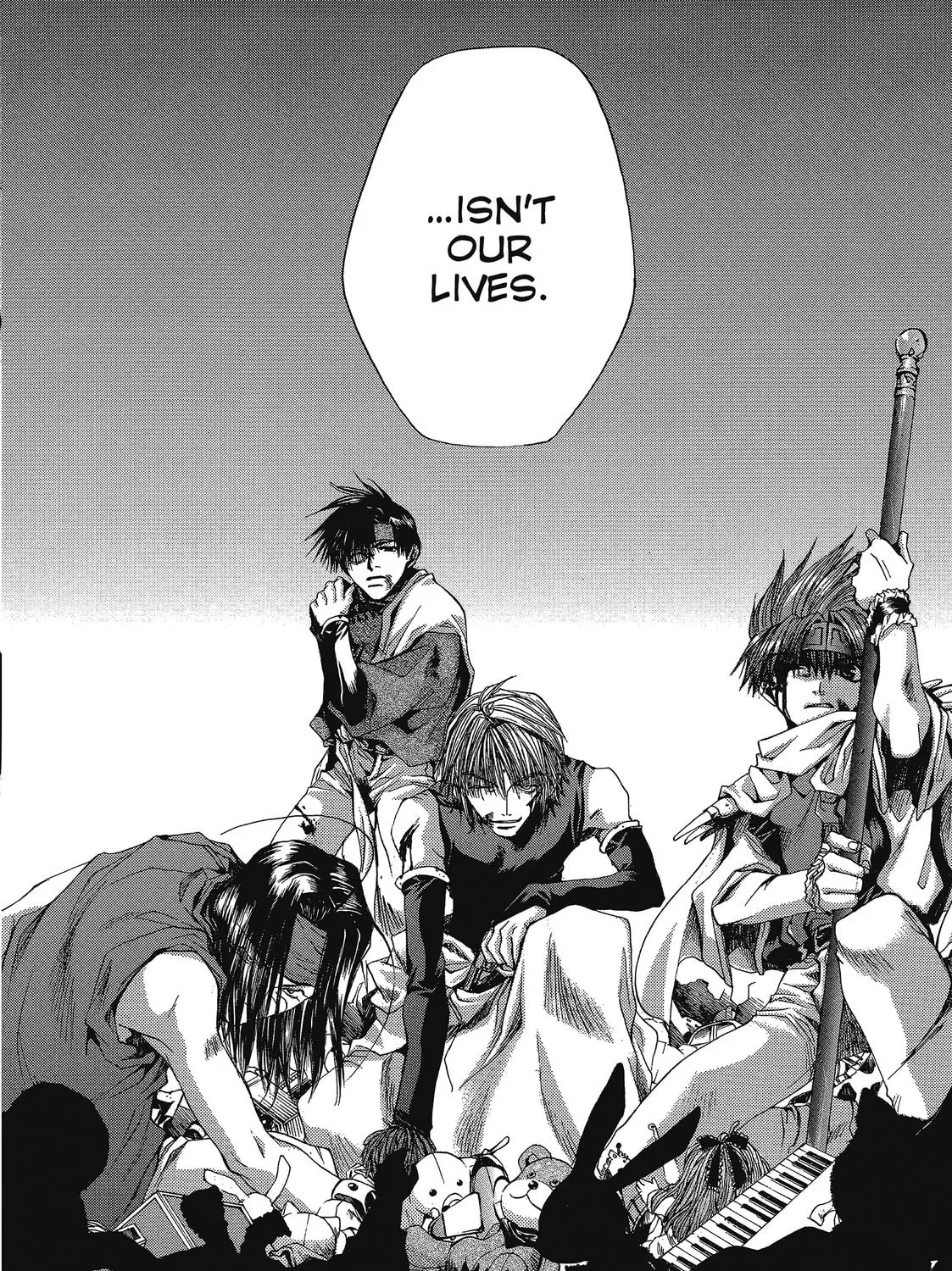 Read Saiyuki chapter 53 image 50 on Lezhin