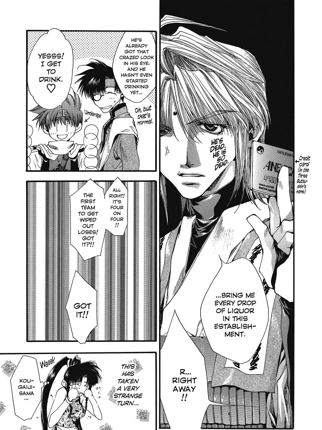 Read Saiyuki chapter 8 image 34 on Lezhin