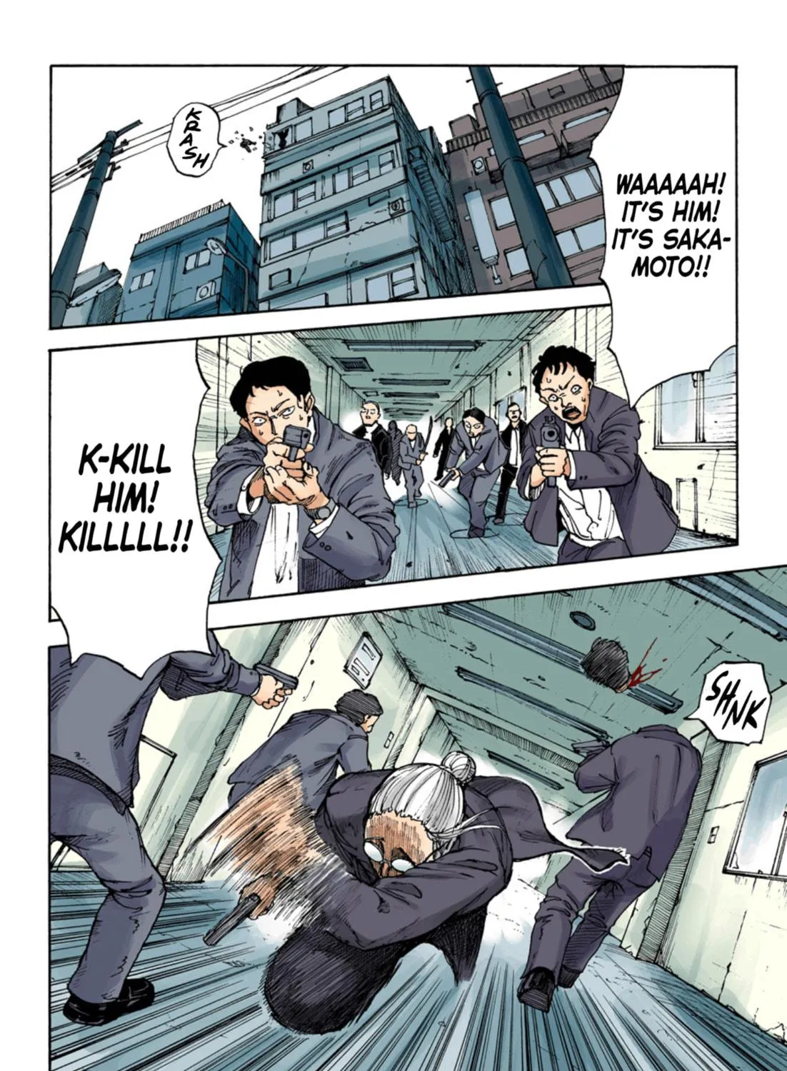 Read Sakamoto Days (Colored) chapter 1 image 18 on Lezhin