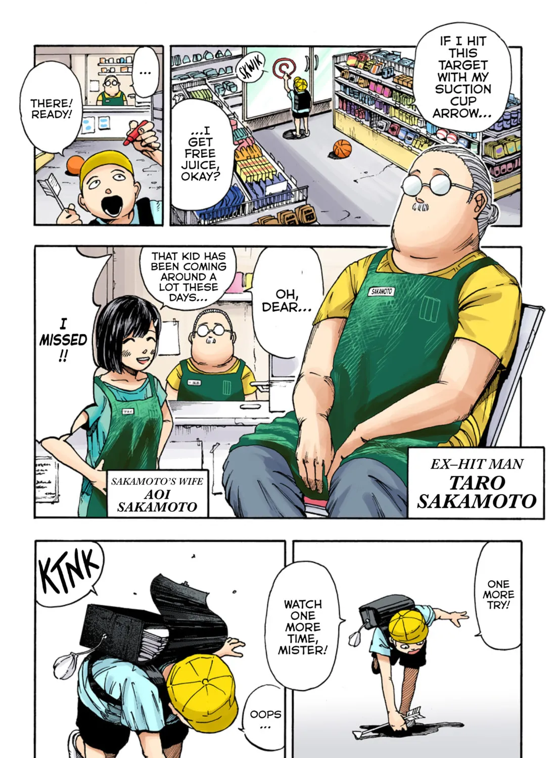 Read Sakamoto Days (Colored) chapter 1 image 30 on Lezhin