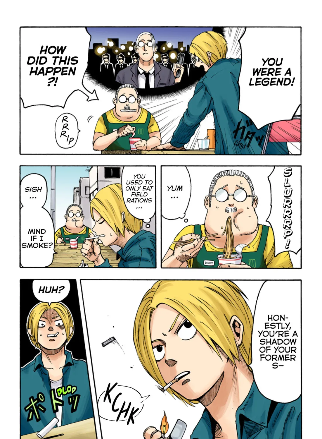 Read Sakamoto Days (Colored) chapter 1 image 42 on Lezhin