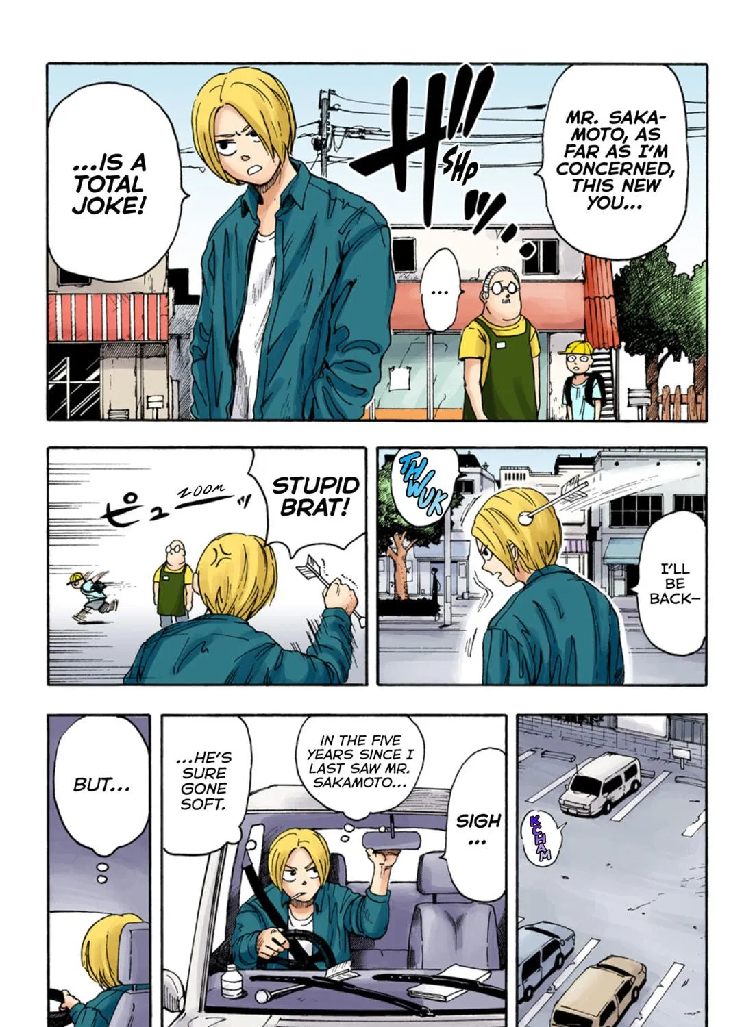 Read Sakamoto Days (Colored) chapter 1 image 48 on Lezhin