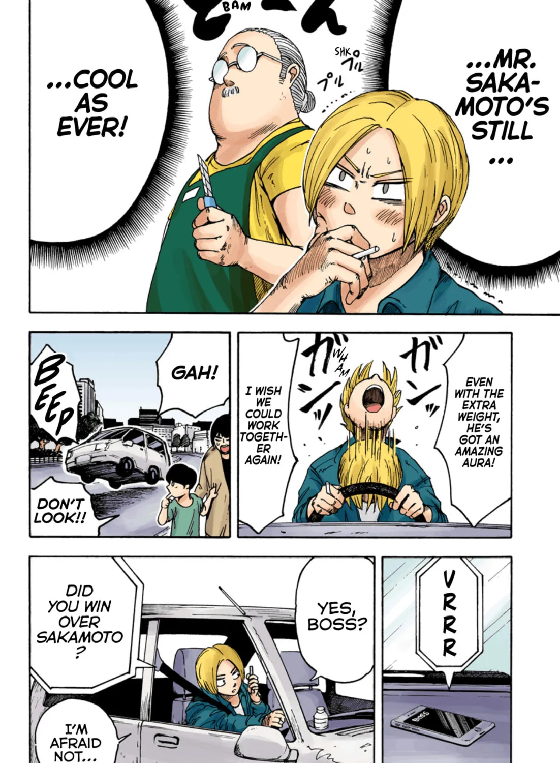Read Sakamoto Days (Colored) chapter 1 image 50 on Lezhin