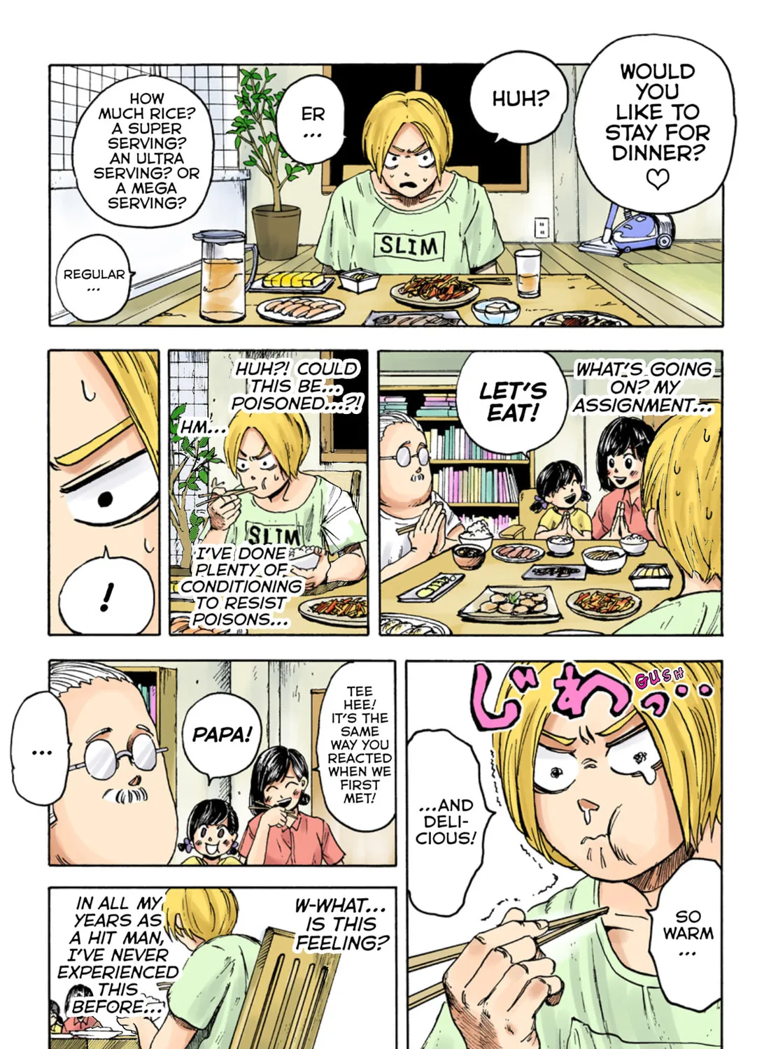 Read Sakamoto Days (Colored) chapter 1 image 72 on Lezhin