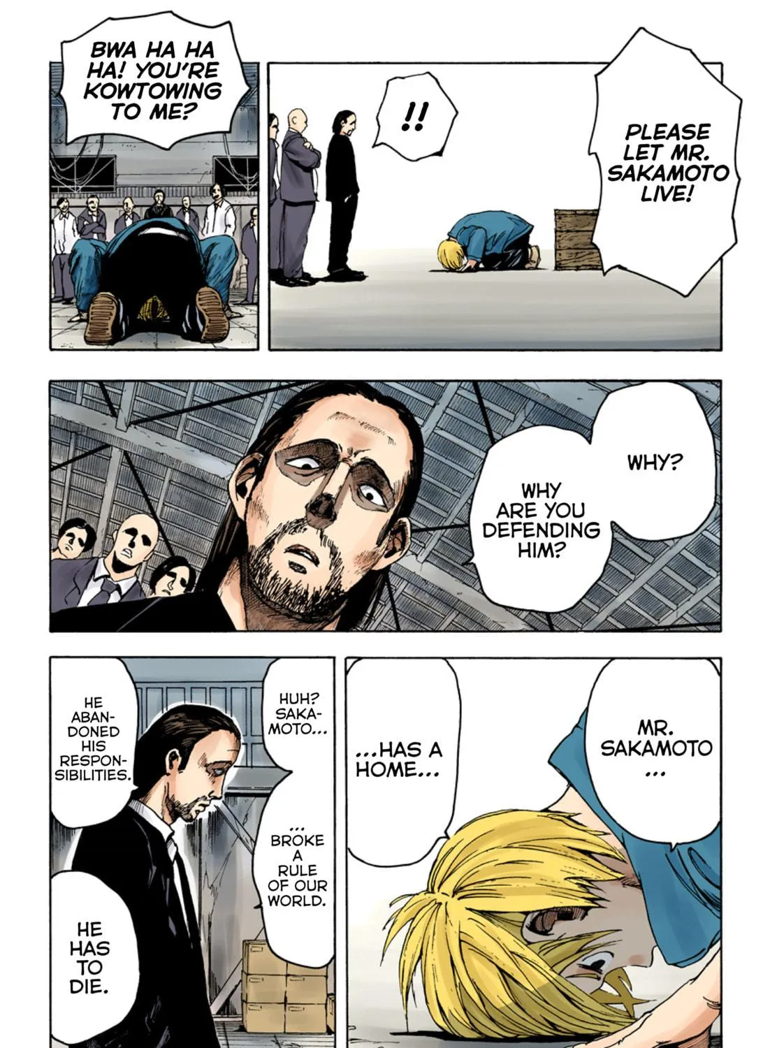 Read Sakamoto Days (Colored) chapter 1 image 78 on Lezhin