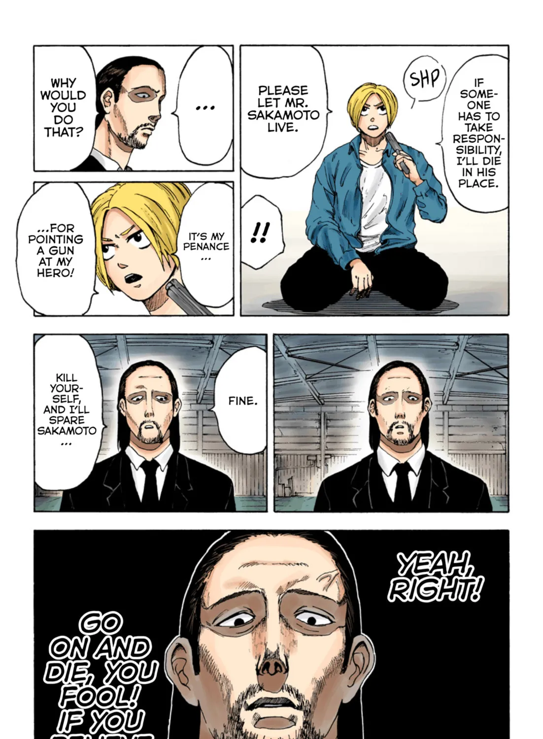 Read Sakamoto Days (Colored) chapter 1 image 80 on Lezhin