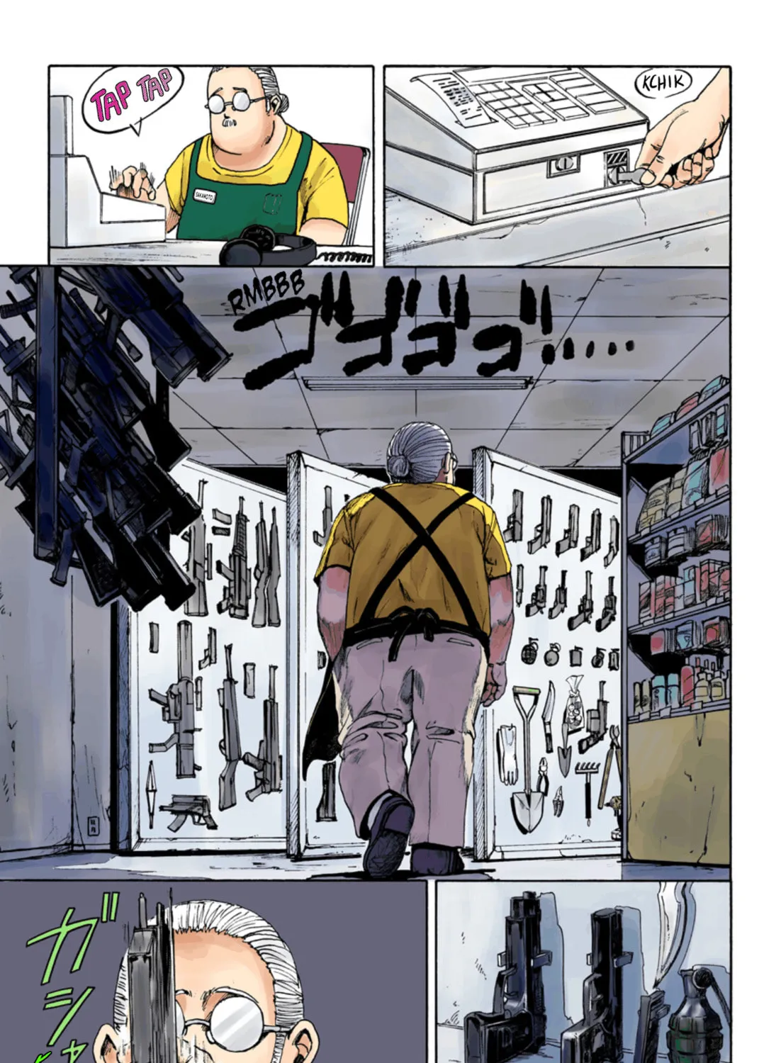 Read Sakamoto Days (Colored) chapter 1 image 84 on Lezhin