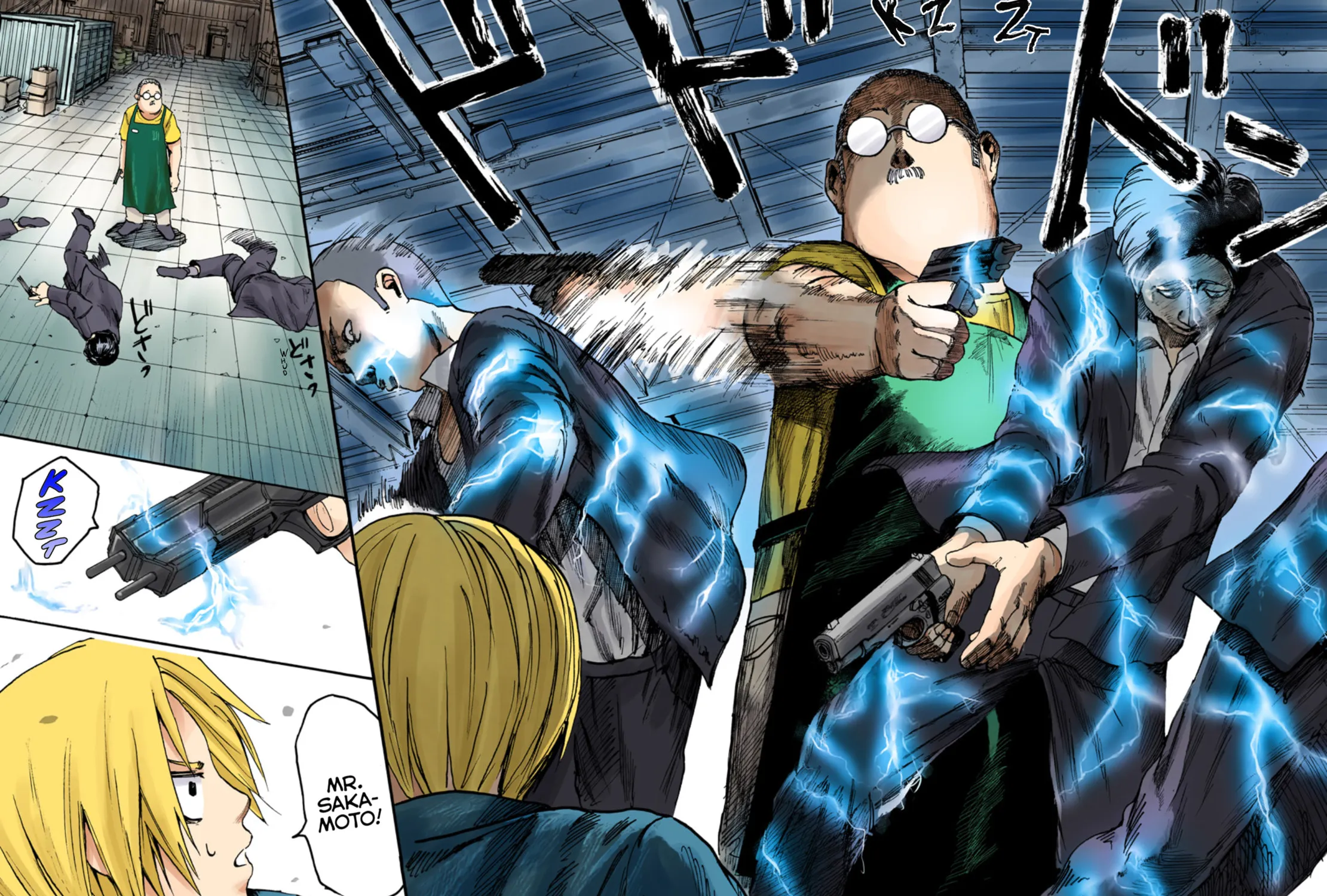 Read Sakamoto Days (Colored) chapter 1 image 90 on Lezhin