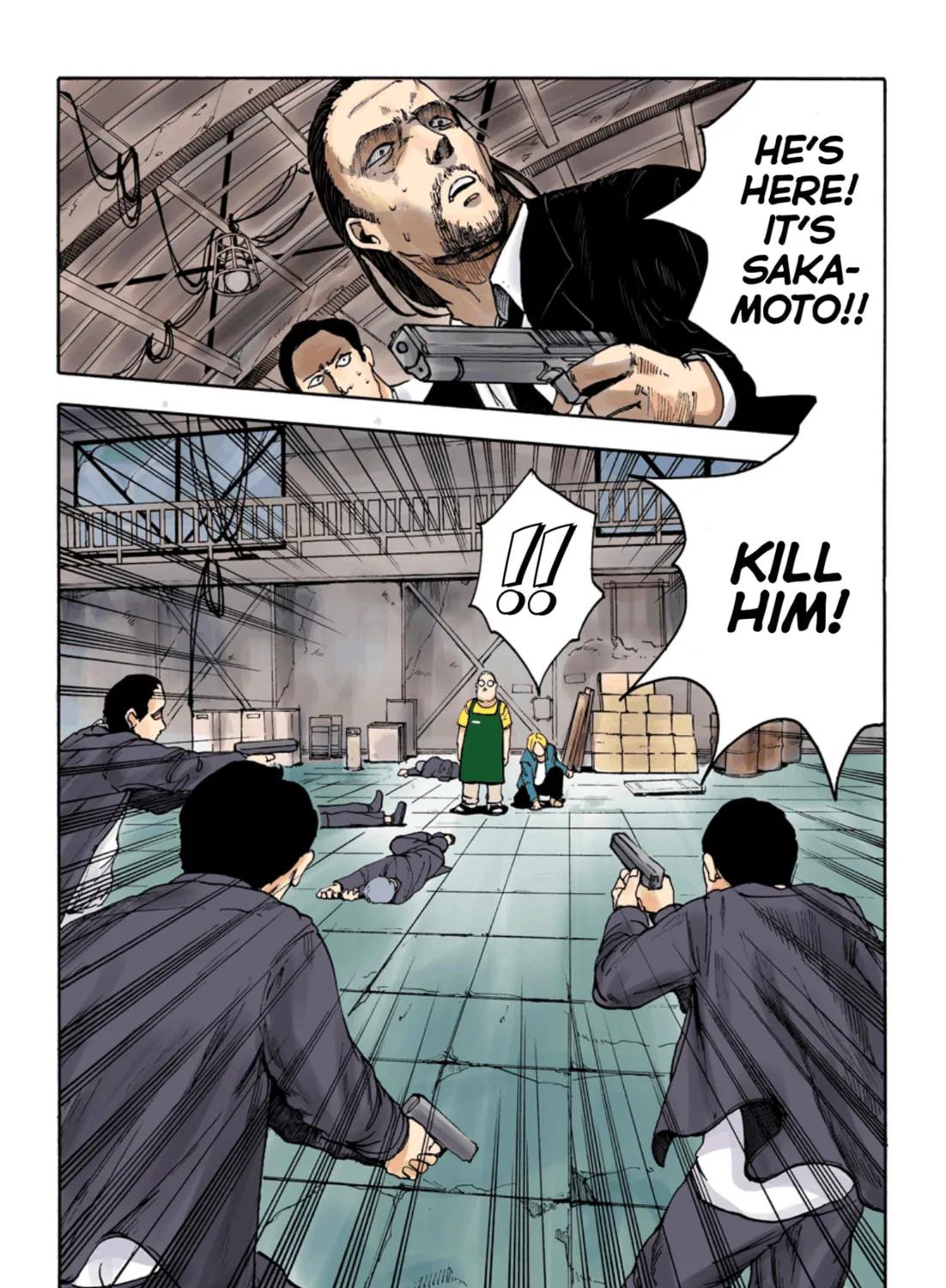 Read Sakamoto Days (Colored) chapter 1 image 92 on Lezhin