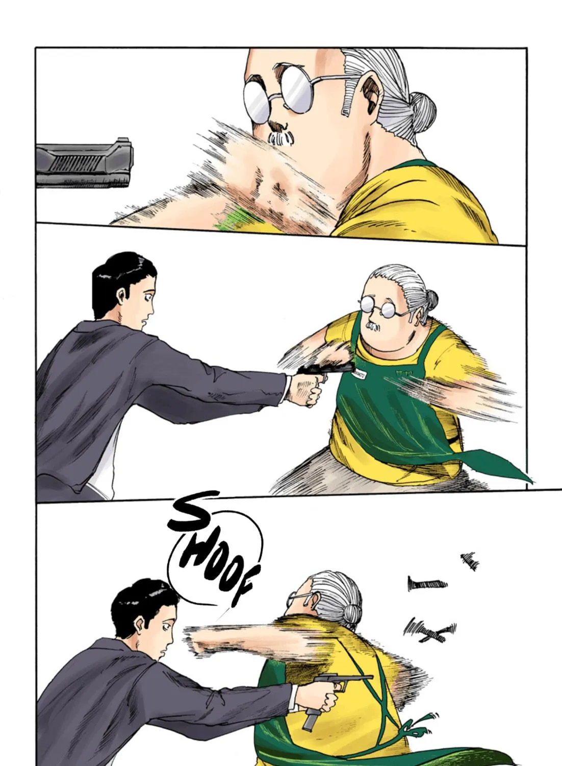 Read Sakamoto Days (Colored) chapter 1 image 94 on Lezhin