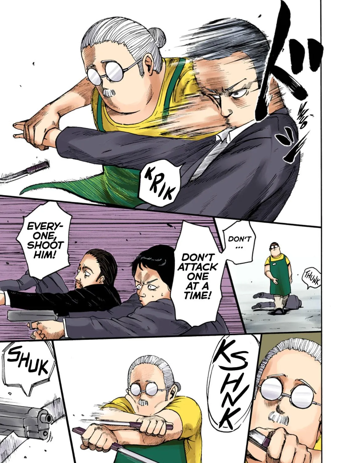 Read Sakamoto Days (Colored) chapter 1 image 98 on Lezhin