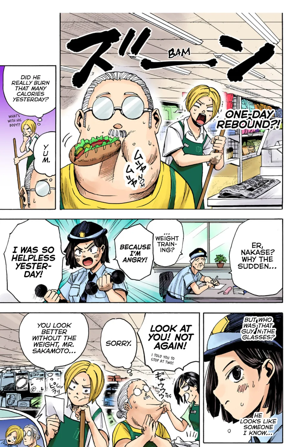 Read Sakamoto Days (Colored) chapter 3 image 44 on Lezhin