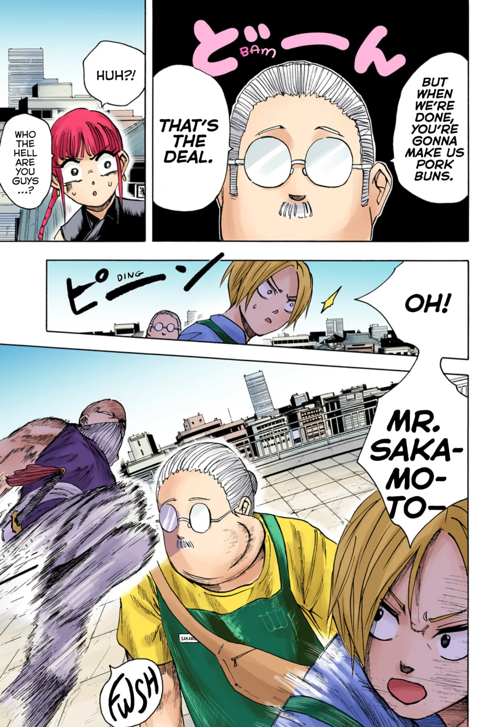 Read Sakamoto Days (Colored) chapter 4 image 24 on Lezhin