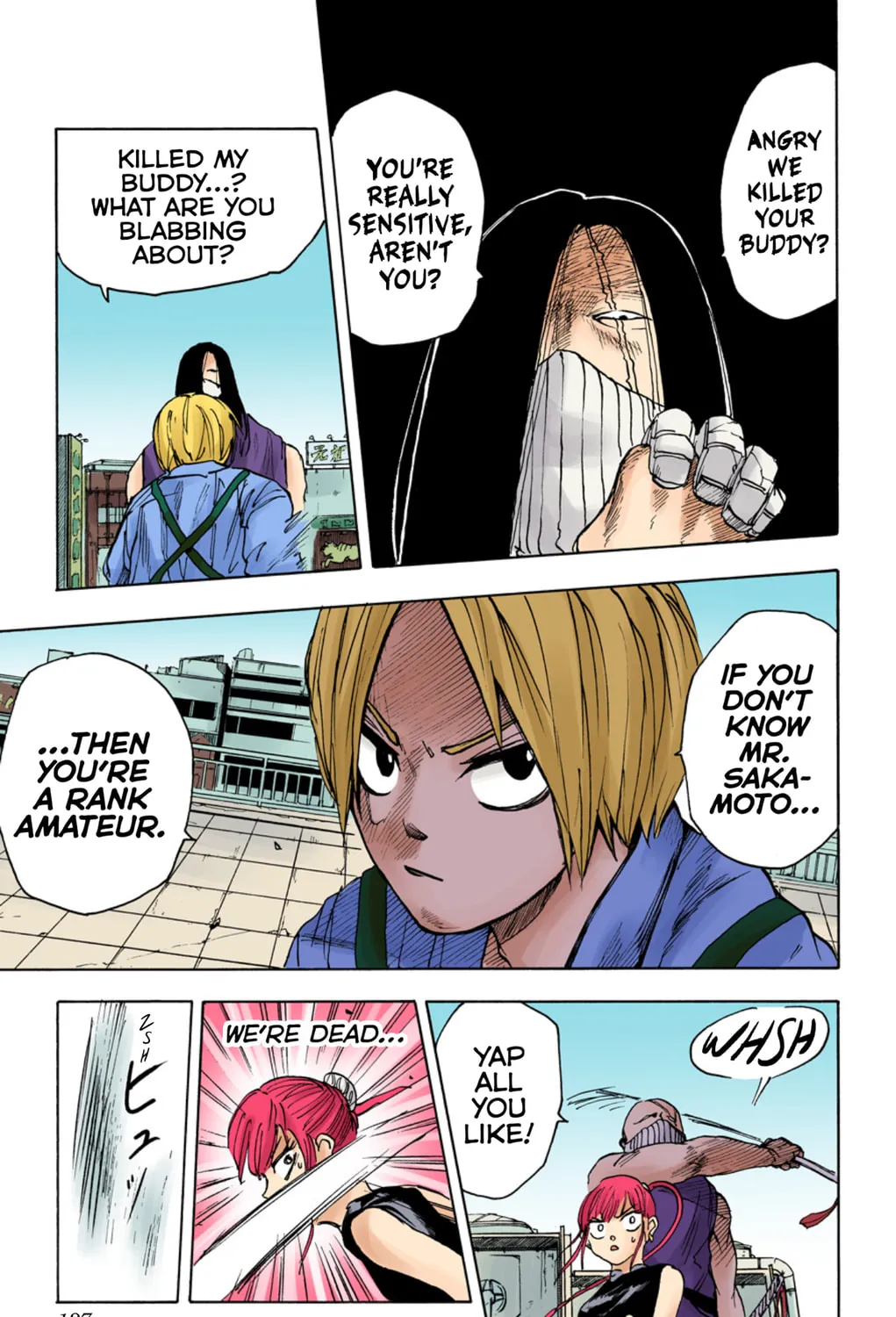 Read Sakamoto Days (Colored) chapter 4 image 32 on Lezhin