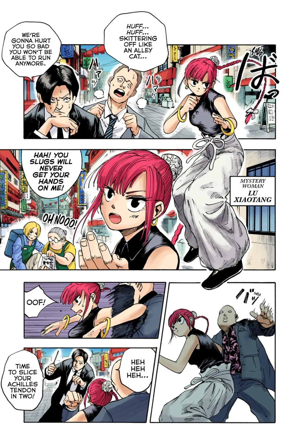 Read Sakamoto Days (Colored) chapter 4 image 4 on Lezhin