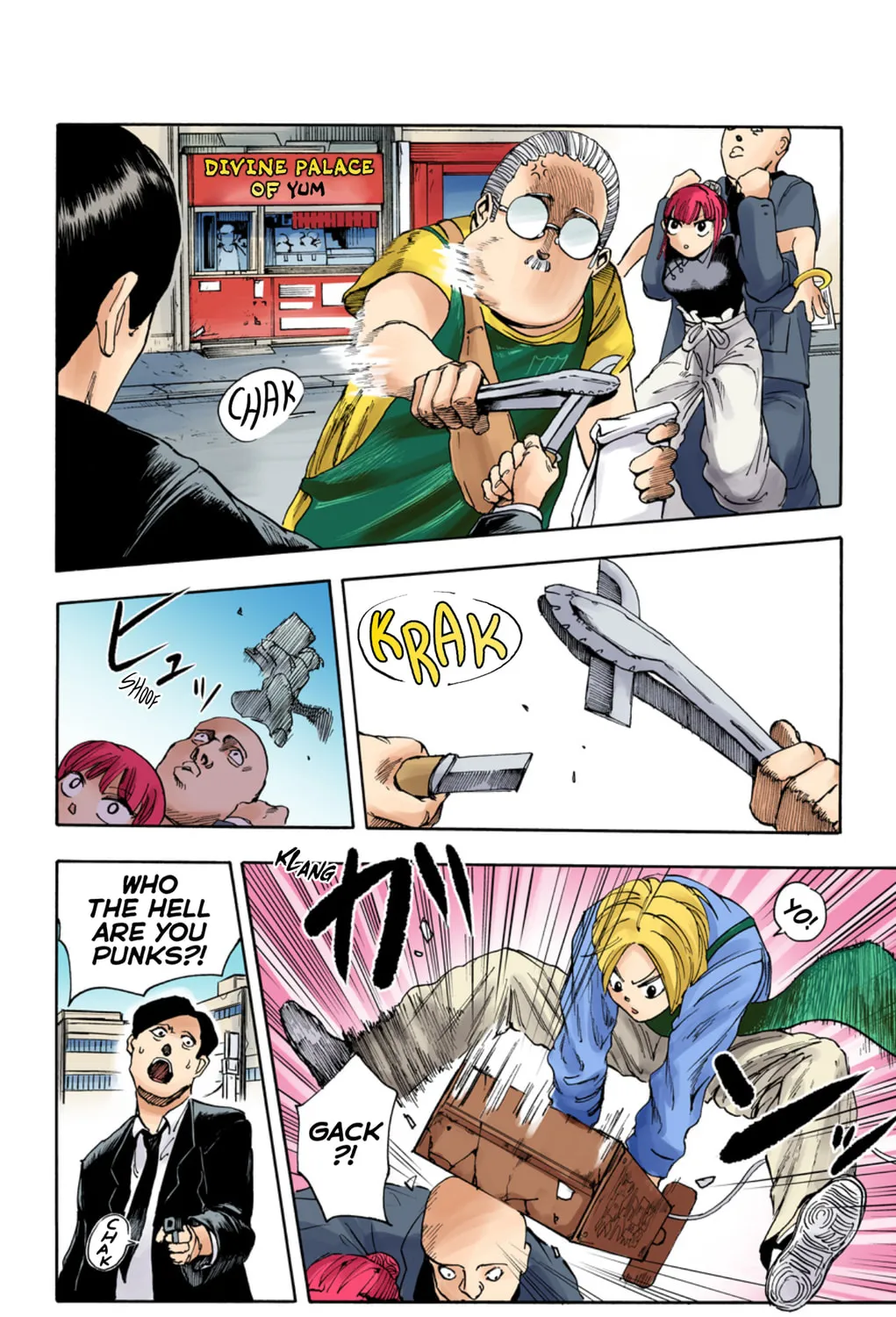 Read Sakamoto Days (Colored) chapter 4 image 6 on Lezhin